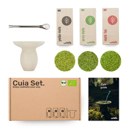 [NL]cuia Mate Tee Set Farbe Beige caamate