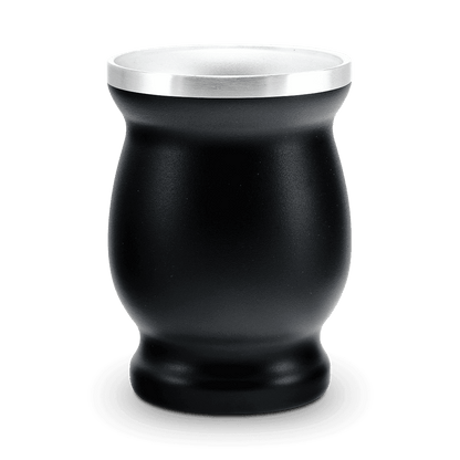 [NL]Edelstahl Matebecher schwarz