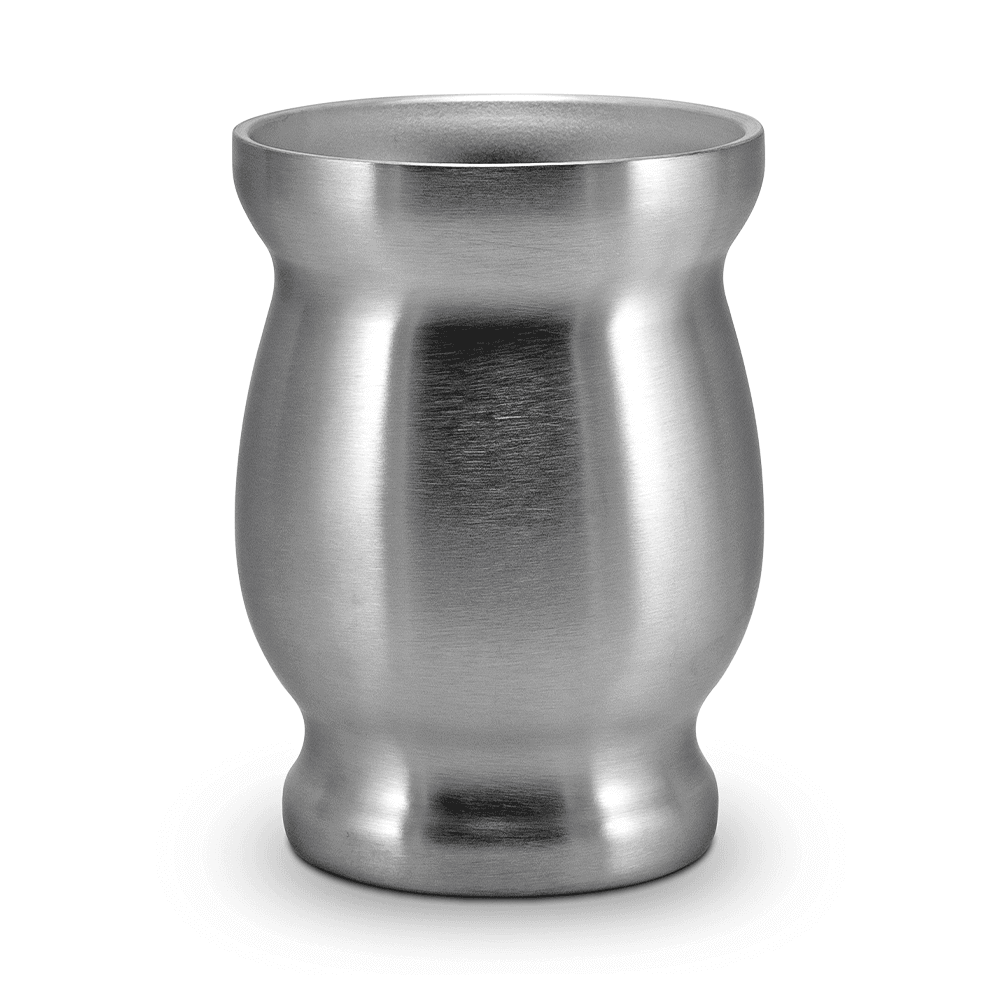 [NL]Edelstahl Matebecher Silber