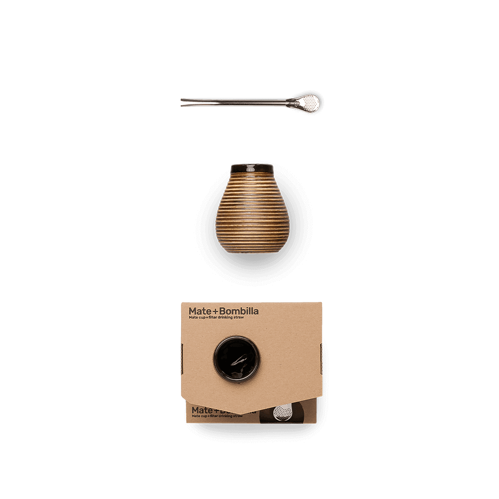 [NL]Kalbasse keramik + edelstahl Bombilla 