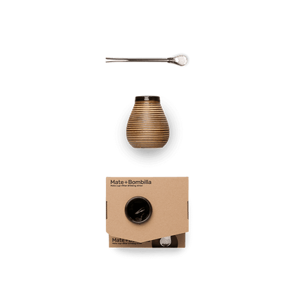 [NL]Kalbasse keramik + edelstahl Bombilla 