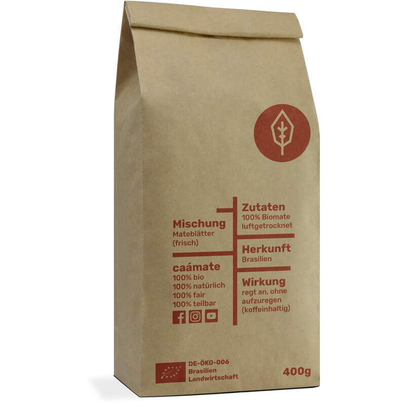 [NL]bio matetee tüte Rückseite caámate.