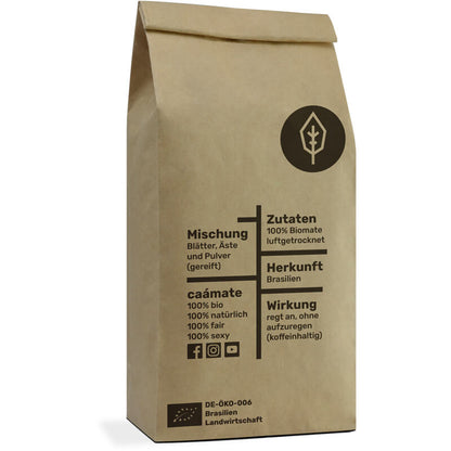 [NL]yerba mate tee bio rückseite caámate